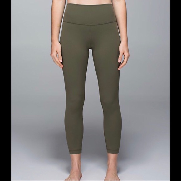 lululemon athletica Pants - Lululemon high times crop pant fatigue green A3